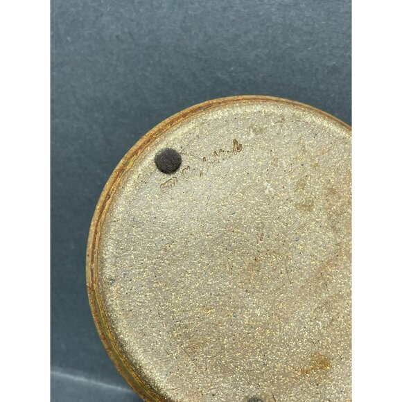 Art Studio Stoneware Single Candle Holder Candlestick Hand Crafted - Picture 7 of 7